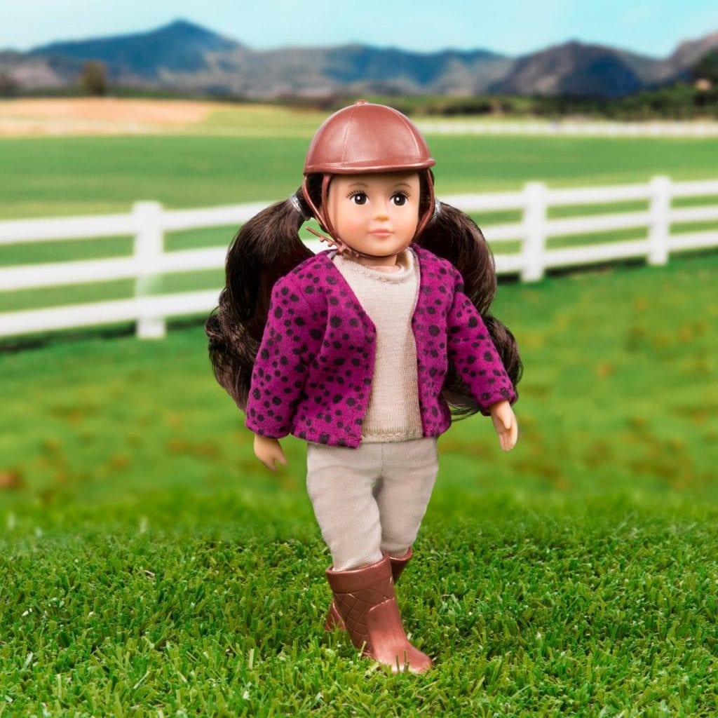 lori riding doll