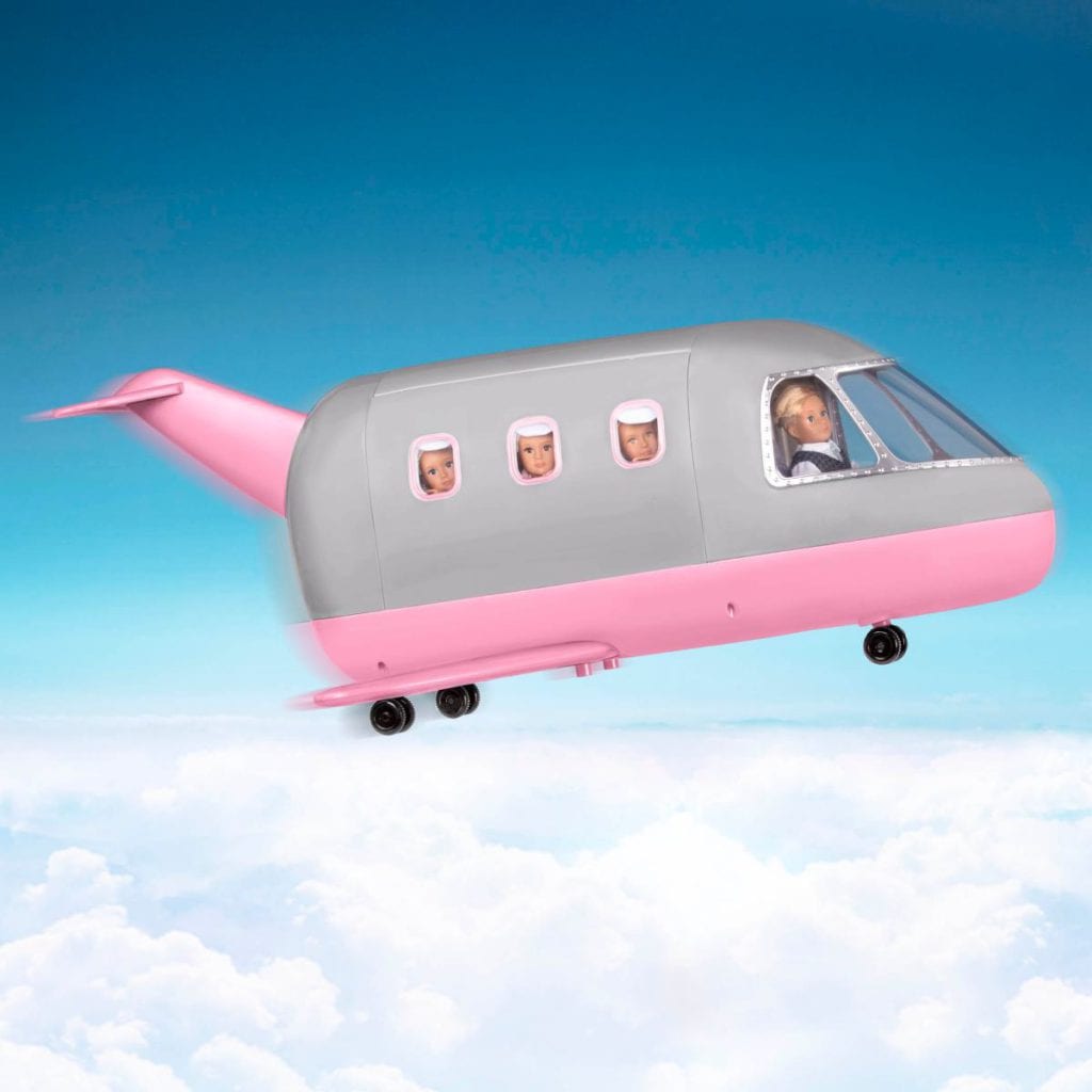 Lori Luxury JetMiniature Small 6inch Doll AirplaneLori Dolls