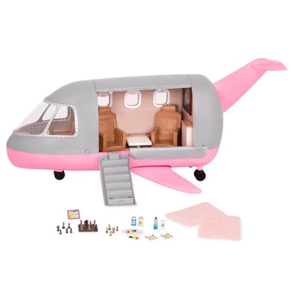 Luxury Jet | Airplane & Accessories for 6-inch Dolls | Lori