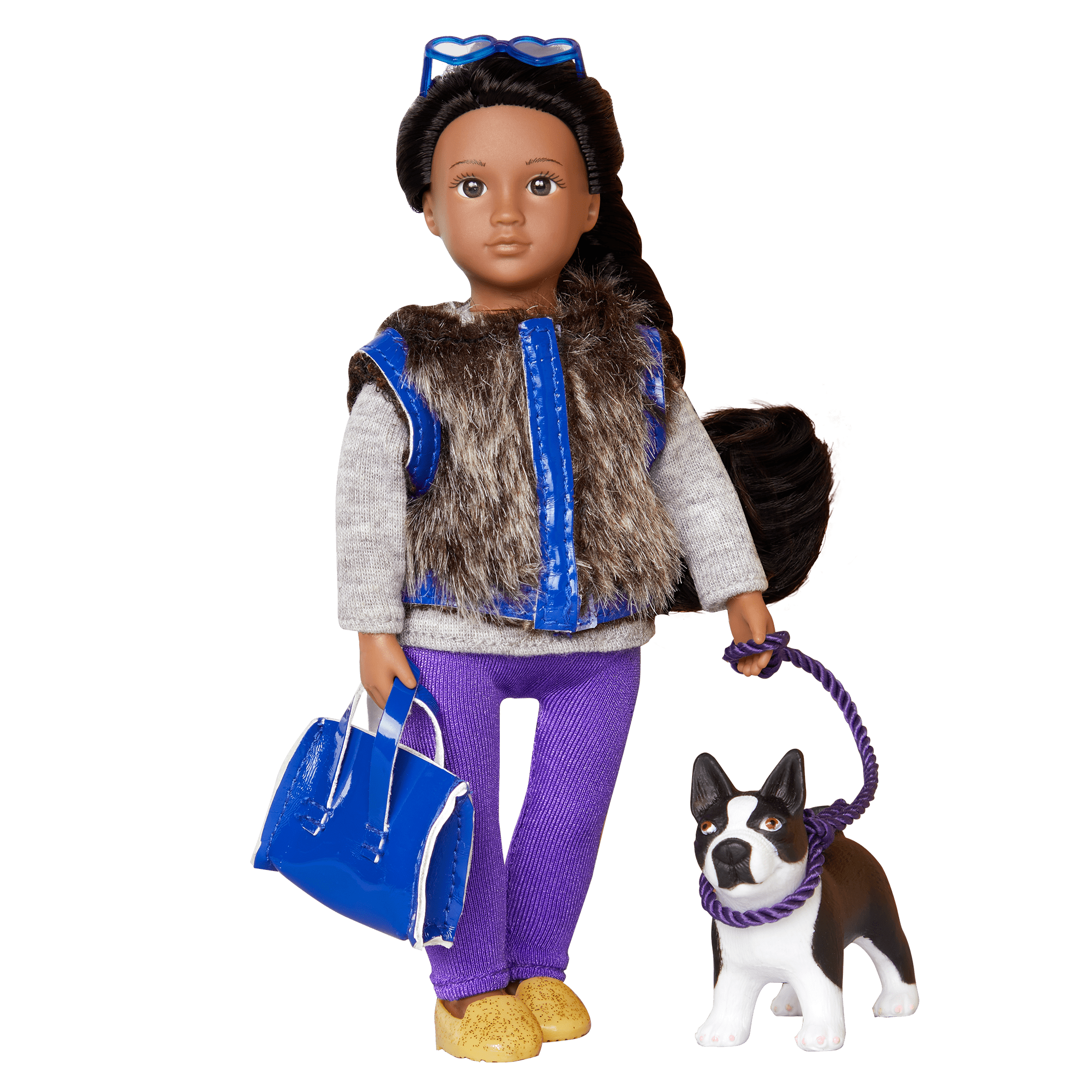 Ilyssa & Indigo | 6-inch Fashion Doll with Dog | Lori