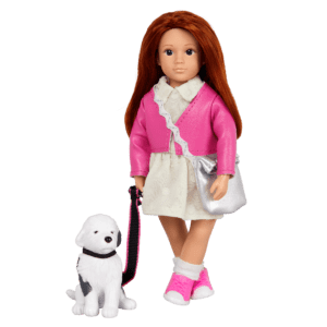 Emmelina & Otis | 6-inch Mini Doll & Toy Dog | Lori