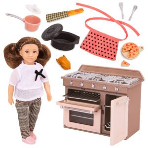 Cornelia's Kitchen Set | 6-inch Doll & Accessories | Lori