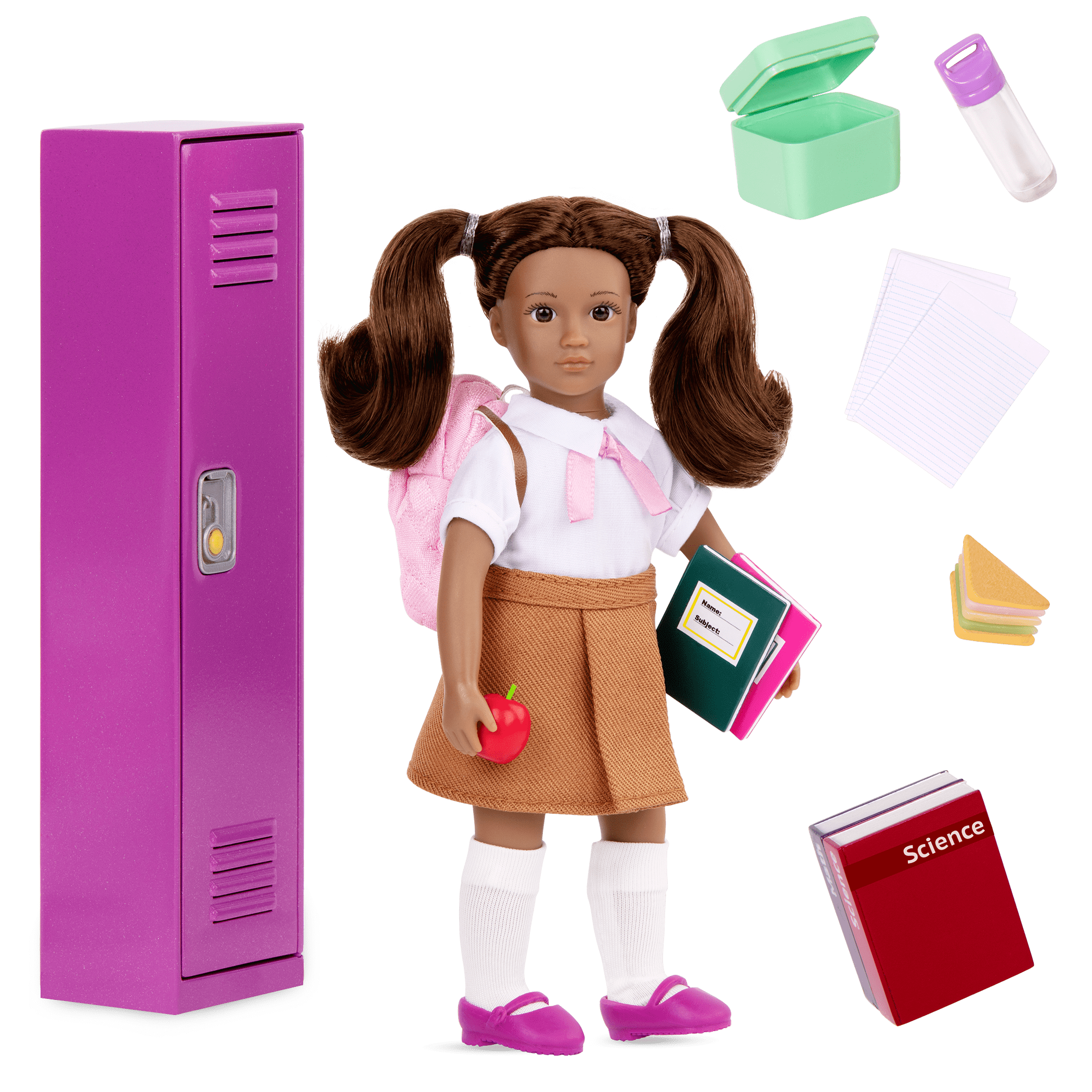 Jessalyn's School Locker Set | Doll & Accessories | Lori
