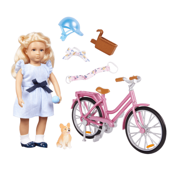 Margo's Bicycle Set | 6-inch Doll & Accessories | Lori