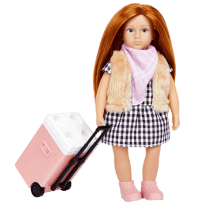 3 Years Mini Doll Dress & Shoes Lilyanna Lori Dolls 6-inch Fashion Doll Toys for Kids Stylish Clothes 