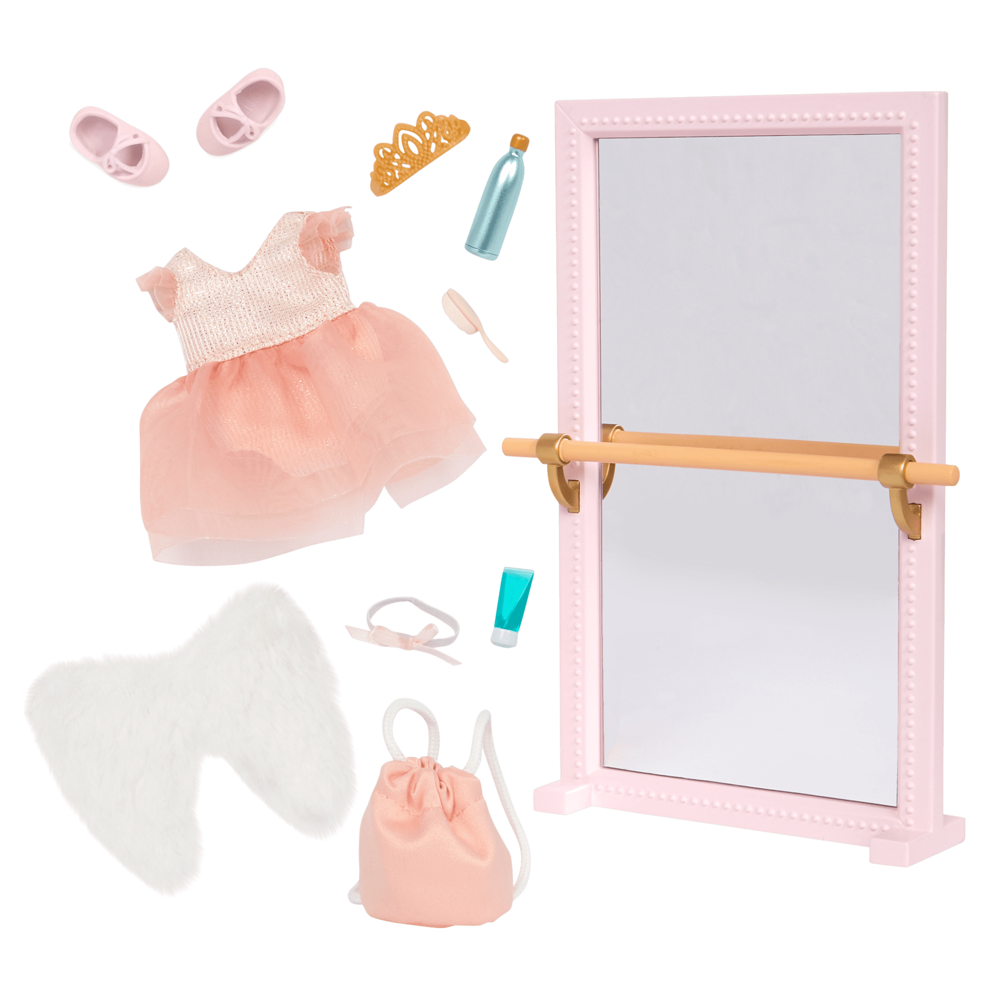 Cherie's Dance Set 6inch Doll with Mirror & Accessories Lori