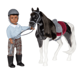 Landon & Luna | 6-inch Boy Doll & Toy Horse | Lori