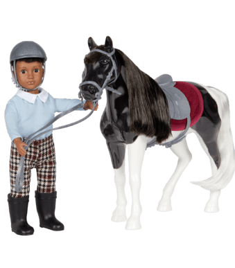 Landon & Luna | 6-inch Boy Doll & Toy Horse | Lori