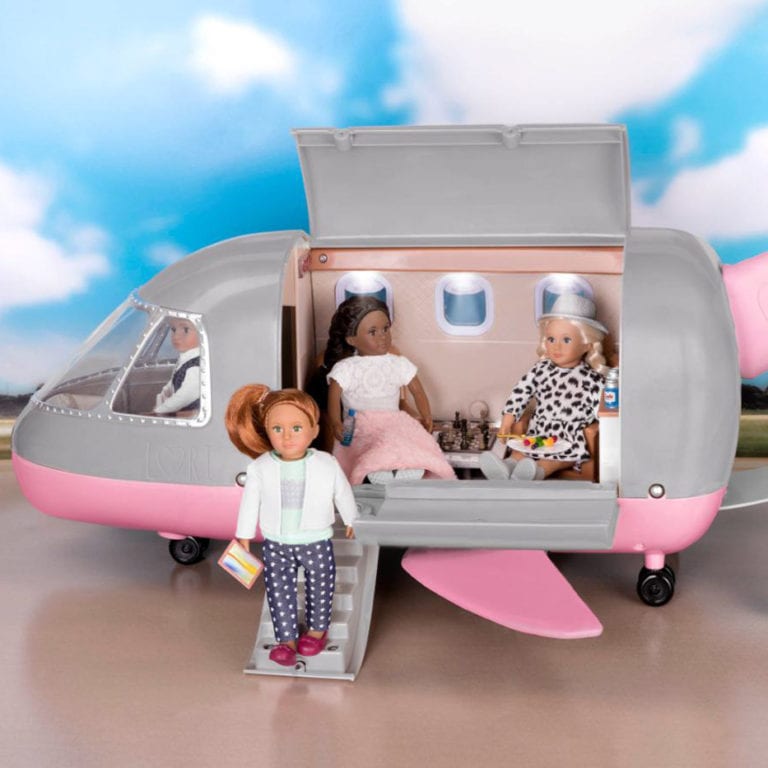 Lori Luxury JetMiniature Small 6inch Doll AirplaneLori Dolls