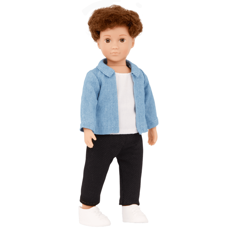 Miguel's Lounge Set 6inch Boy Doll & Dollhouse Furniture Lori