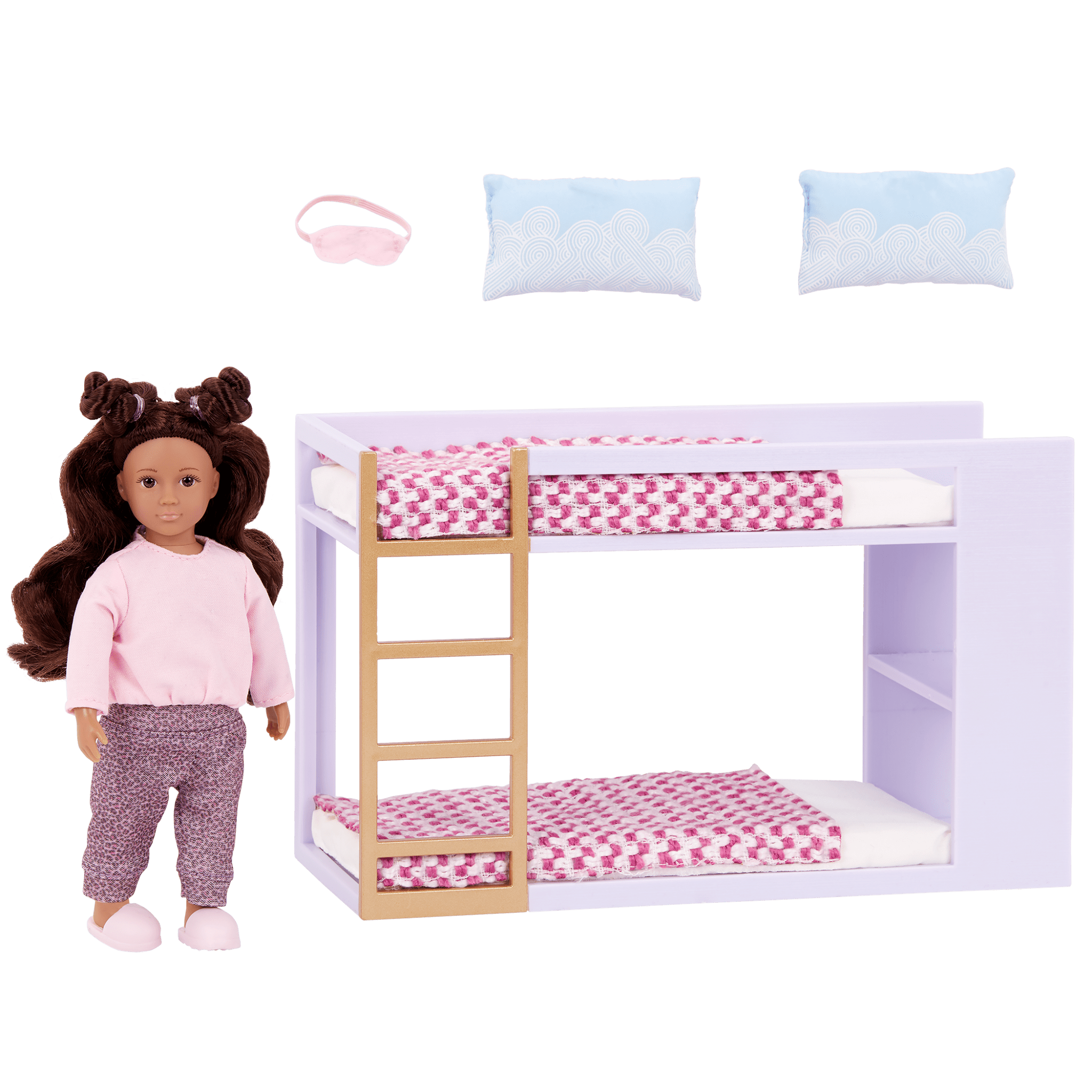 Tania’s Bunk Bed Set 6inch Doll & Dollhouse Furniture Lori